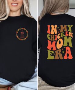 in my chicken mom era shirt farm life tee for chicken lovers funny mom shirt unique gift for chicken ladies kbkir