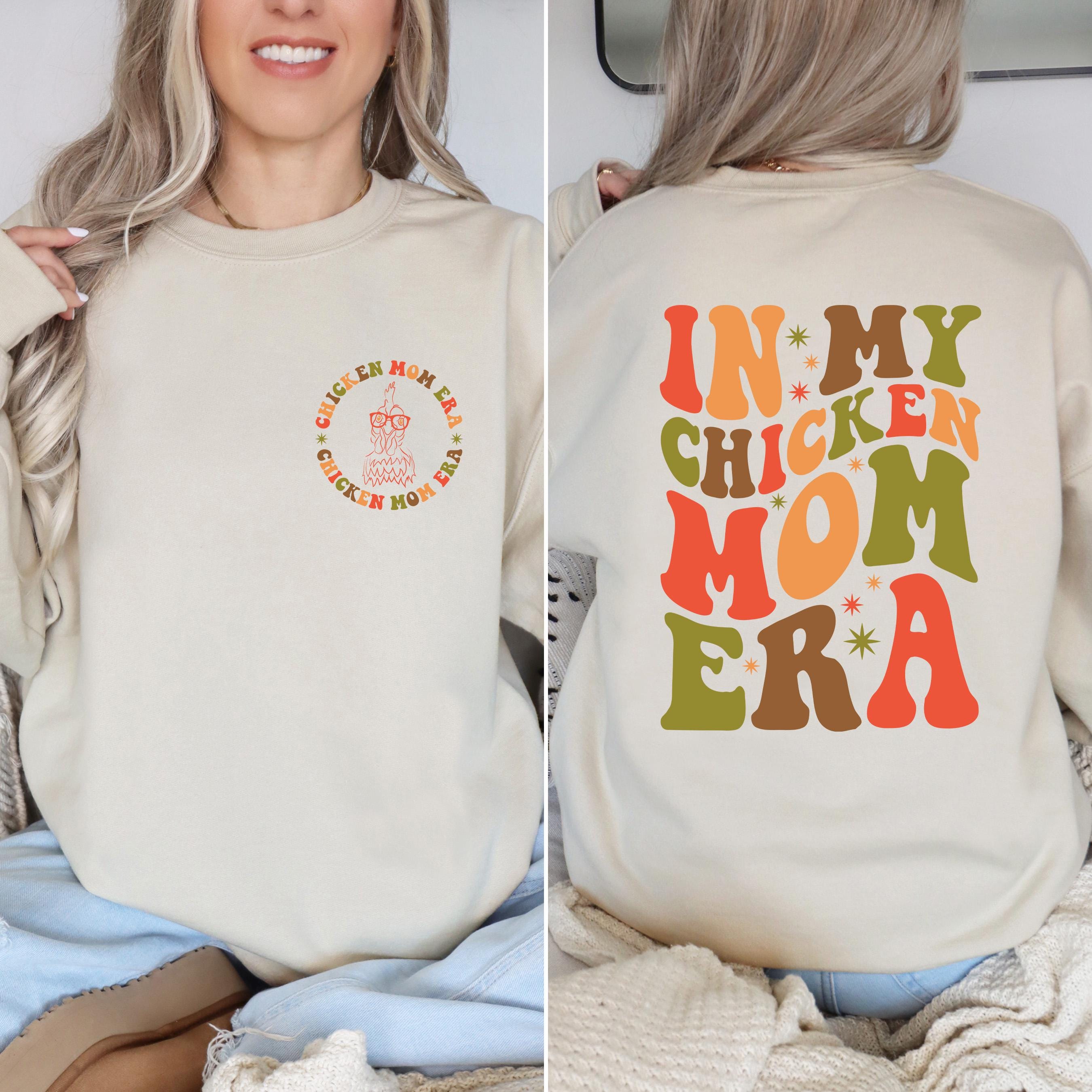 in my chicken mom era shirt farm life tee for chicken lovers funny mom shirt unique gift for chicken ladies oejgb