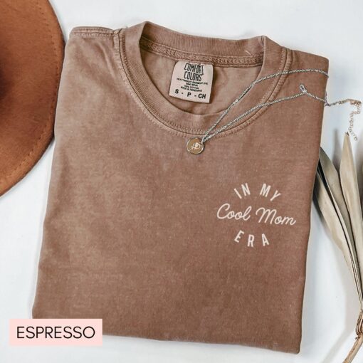 in my cool mom era shirt for moms vintage style t shirt perfect for mothers day pregnancy announcement mom birthday nqtbl