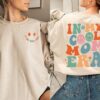 In My Cool Mom Era Sweatshirt for Moms Best Mom Ever Shirt Funny Mom Gift for Mothers Day and Birthdays