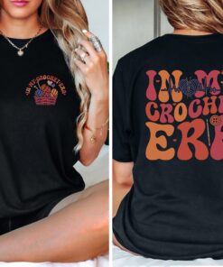 in my crochet era shirt for crochet lovers funny crafter mom t shirt unique gift for knitting enthusiasts zpt6v