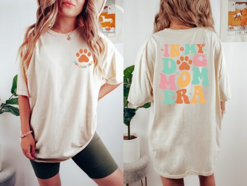 in my dog mom era shirt for dog lovers funny dog mom t shirt gift for mothers day and birthdays j1opi