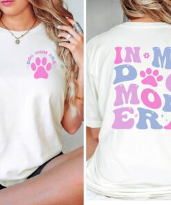 in my dog mom era shirt for dog lovers funny dog mama shirt best gifts for dog moms and mothers day scghd