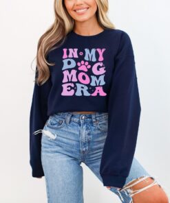 in my dog mom era sweatshirt cute dog lovers t shirt funny gifts for dog moms and pet owners l5xrv