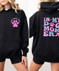 in my dog mom era sweatshirt funny tee for dog lovers cute dog mom shirt unique gift for dog moms wryxm