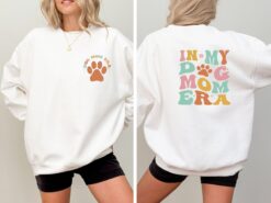 in my dog mom era t shirt funny dog lover tee for dog moms unique pet owner apparel 5uh2p