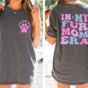In My Fur Mom Era Shirt for Dog Moms Funny Dog Mama T-Shirt Unique Gifts for Mothers Day and Pet Lovers