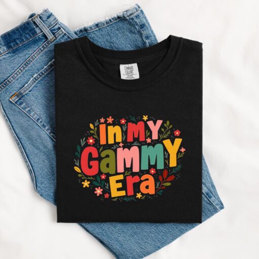 in my gammy era shirt for gammys birthday pregnancy announcement and mothers day gift gmyo4