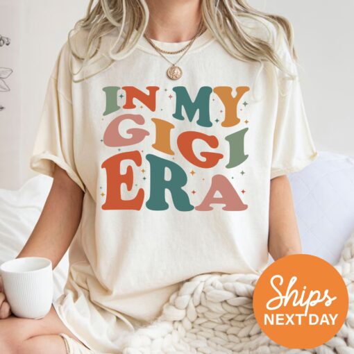 in my gigi era shirt funny grandma t shirt new grandma tee best gift for grandma mothers day gifts dspit