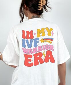 in my ivf warrior era graphic tee for women ivf pregnancy fertility shirt for transfer day and reproductive health p64iz