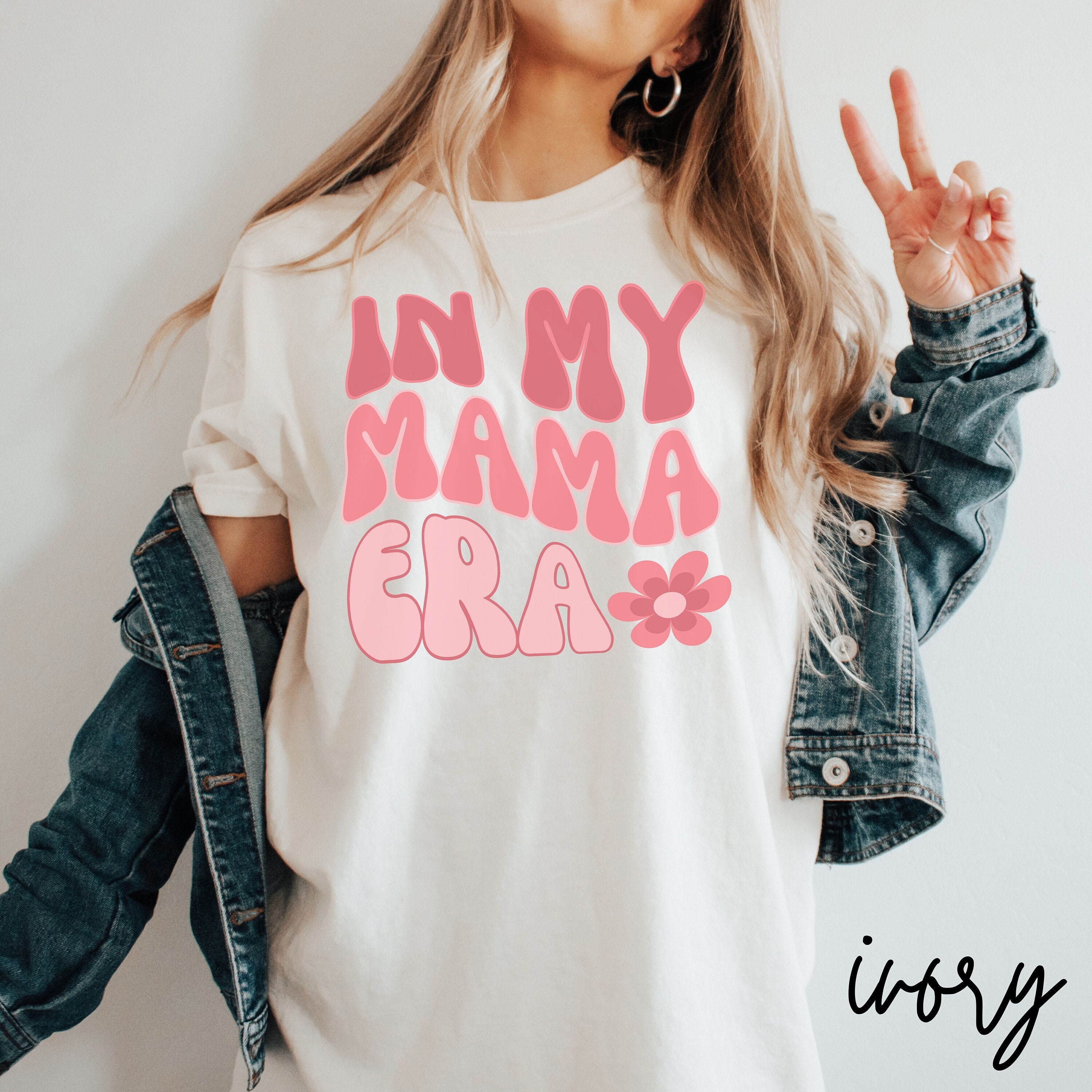 in my mama era shirt funny mom t shirt retro style comfortable tee trendy gift for new moms and concerts 1yfsa