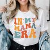 In My Mama Era Shirt Retro Mom Life Tee for Birthdays New Moms Unique Gift for Mothers Day Concert Wear