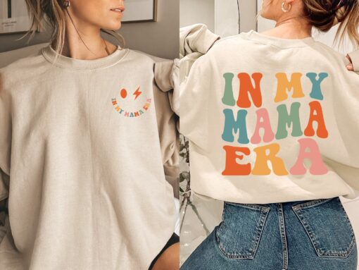 in my mama era sweatshirt for expecting moms cute mom life shirt unique mothers day gift pregnancy reveal sweater f4mae