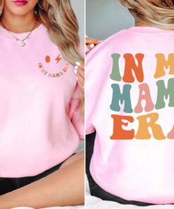 in my mama era sweatshirt for expecting moms cute mom life shirt unique mothers day gift pregnancy reveal sweater gymsm