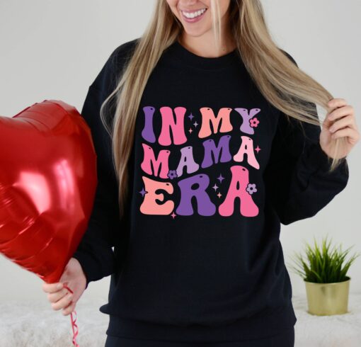 in my mama era sweatshirt for mothers day birthday gift trendy mom life sweater cute varsity style for new moms 0flfw