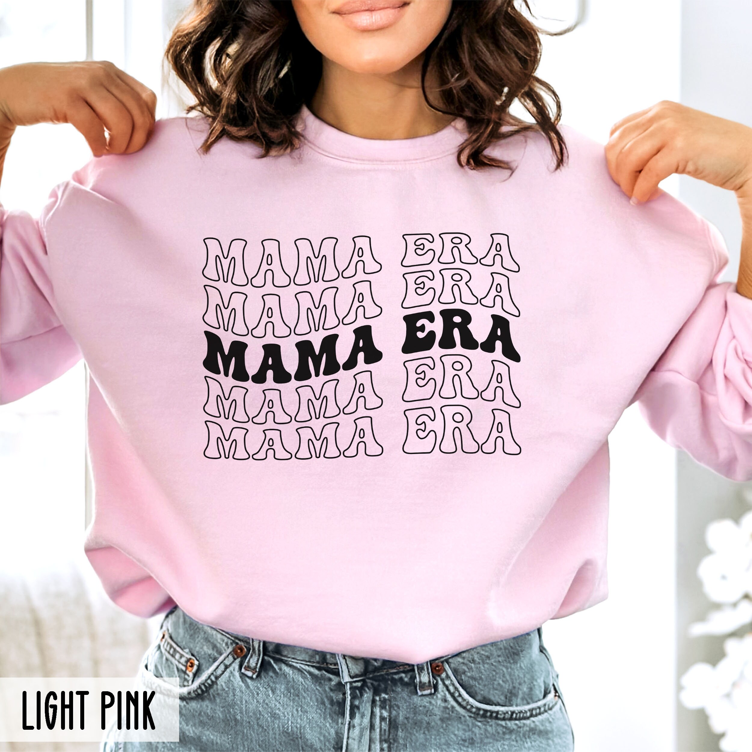 in my mama era sweatshirt funny mom hoodie cute unisex crewneck for mothers day birthday gifts for new moms bpamw