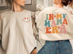 in my mama era sweatshirt retro mom life shirt funny gift for new moms expecting moms mothers day pregnancy reveal iguet