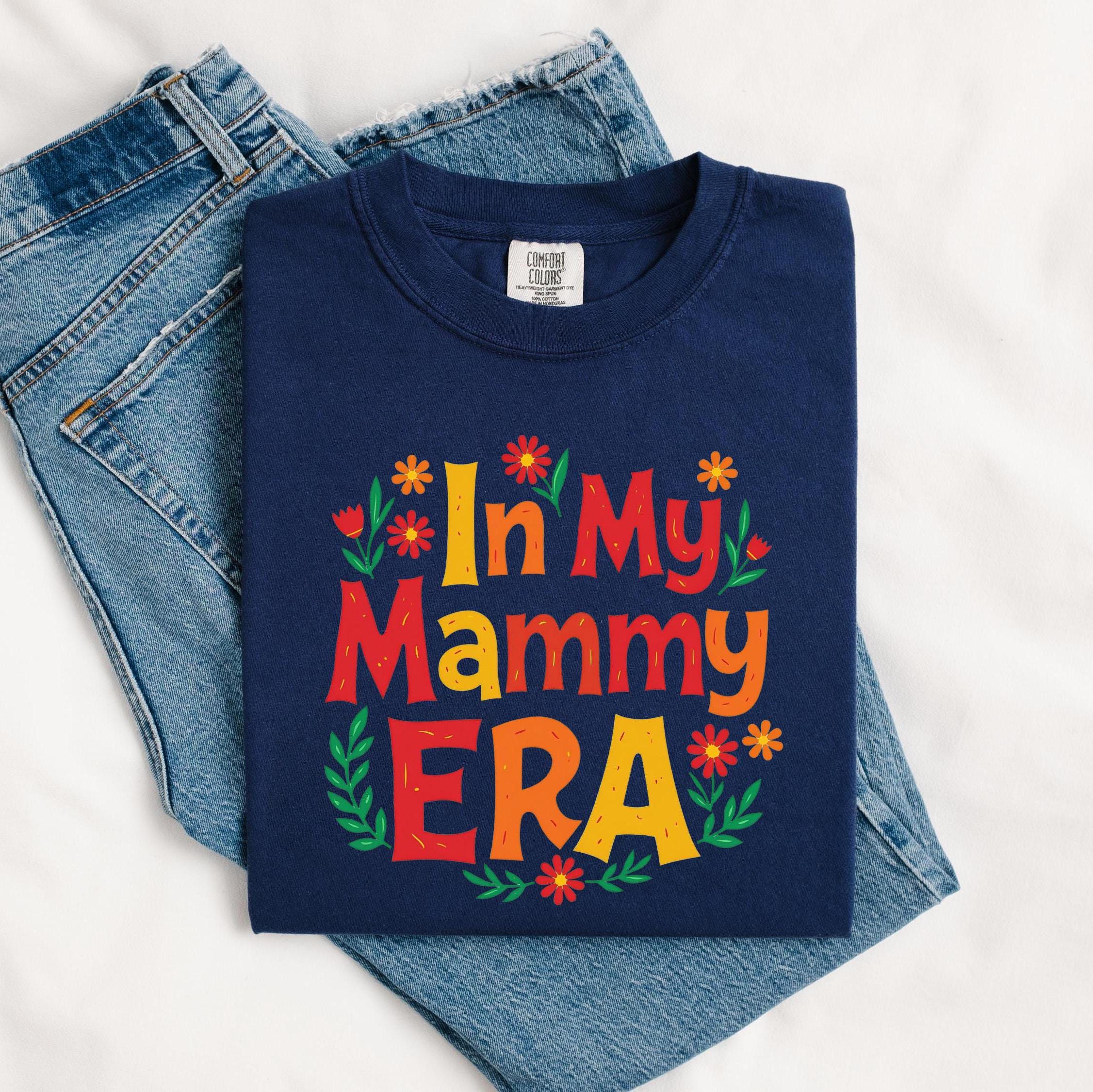 in my mammy era shirt retro groovy mammy shirt for mothers day cute mammy t shirt best mom ever shirt kdkns