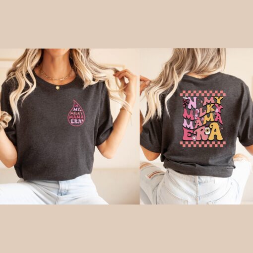 in my milky mama era shirt funny breastfeeding mom tee cute mom t shirt unique gift for moms aesthetic design q1qd7