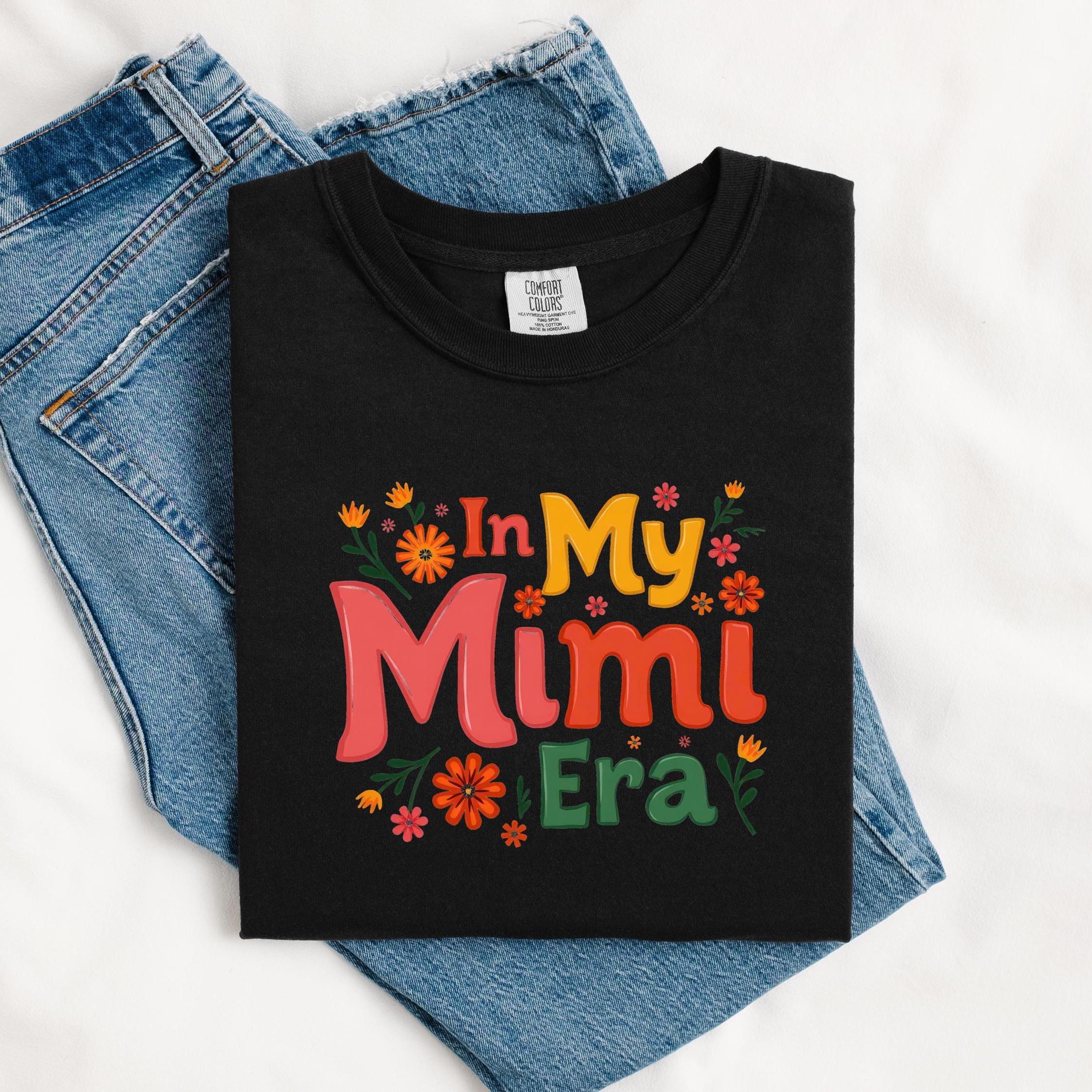 in my mimi era shirt for grandma cool mimi shirt gift from grandson or granddaughter comfortable grandma t shirt of2pm