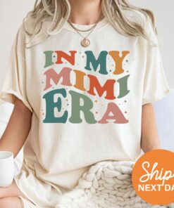 in my mimi era shirt for grandma funny gift best grandma shirt from grandson or granddaughter cool mimi t shirt lwpql