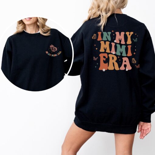 in my mimi era shirt for new grandma family christmas gift cute mothers day shirt best gift for mimi avpoq