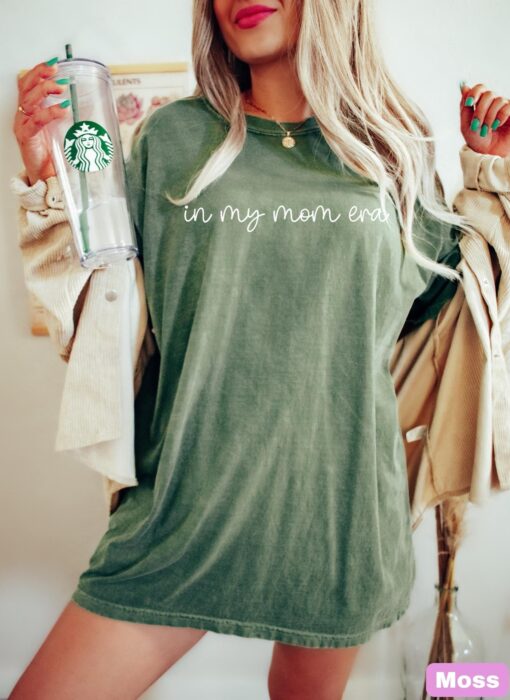 in my mom era shirt for moms mothers day gift new mom t shirt expecting mom pregnancy reveal cute mom life tee eapog