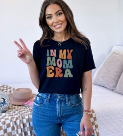in my mom era shirt retro cool mom t shirt best mom ever shirt for new moms and moms to be mothers day gift hxvjc