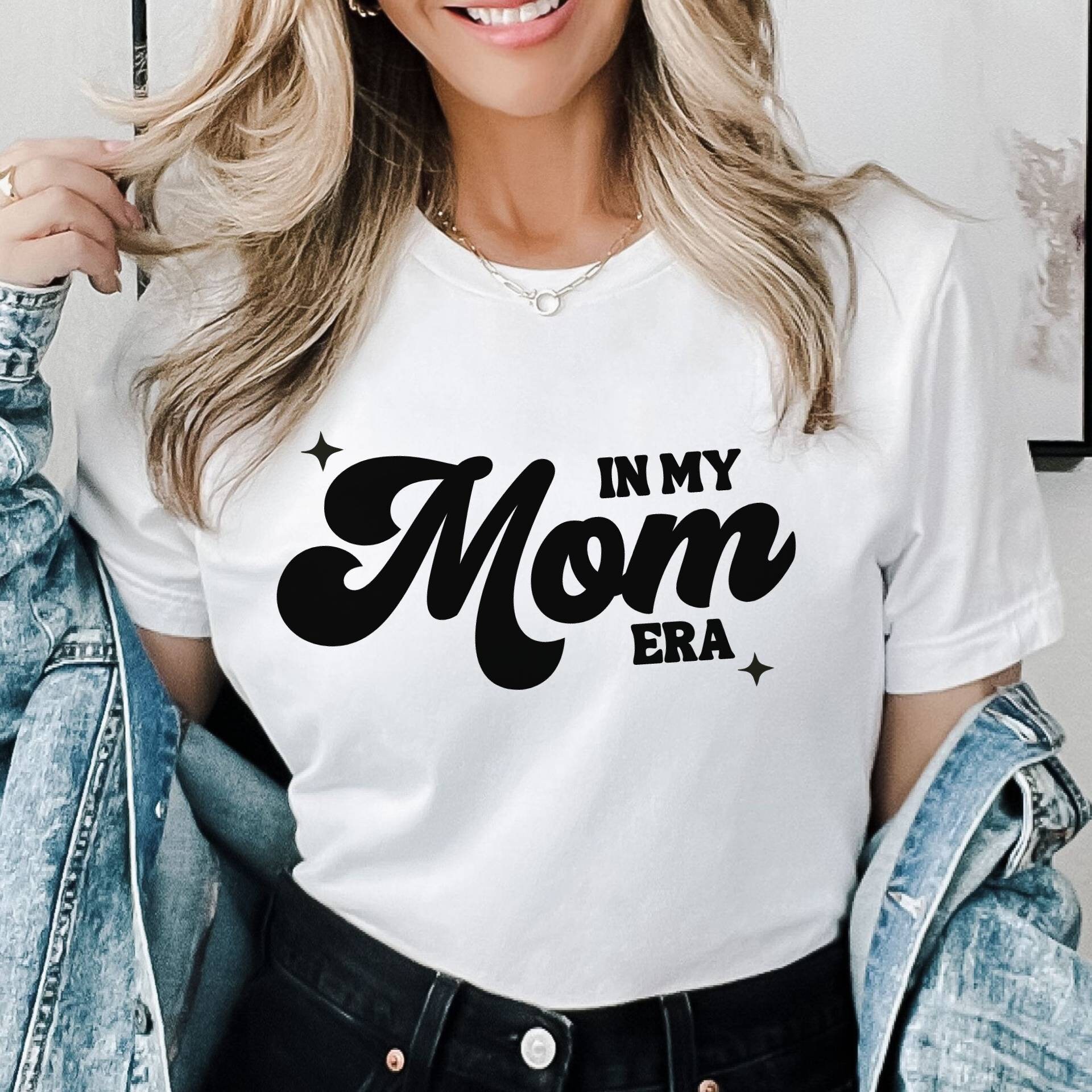 in my mom era shirt retro vintage mom tee birthday gift for new moms cute mom life apparel sm3z5