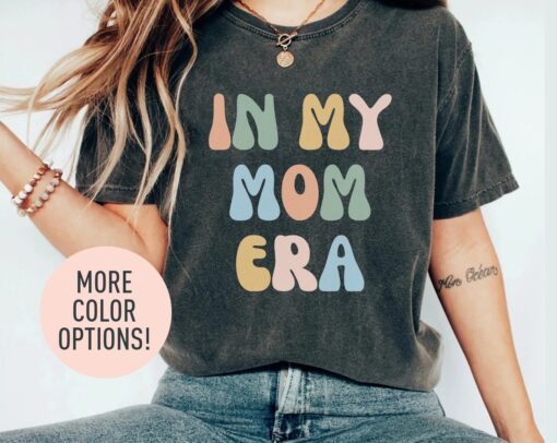 in my mom era shirt with mystical butterfly design best mom life shirt for mothers day gift