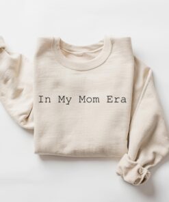 in my mom era sweater new mom shirt best mom ever t shirt mothers day gift pregnancy reveal tee for moms eugno