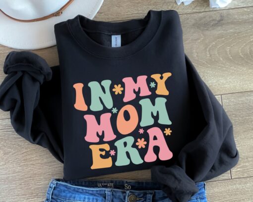 in my mom era sweatshirt best mom hoodie new mom gift mothers day tee pregnancy shirt for moms ciltu