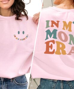 in my mom era sweatshirt cute mom shirt for new moms birthday gift stylish mama sweater comfortable mom life apparel gar7h