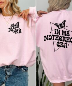 in my motherhood era shirt cute mom life t shirt new mom gift butterfly design motherhood some day top for moms hbmp7