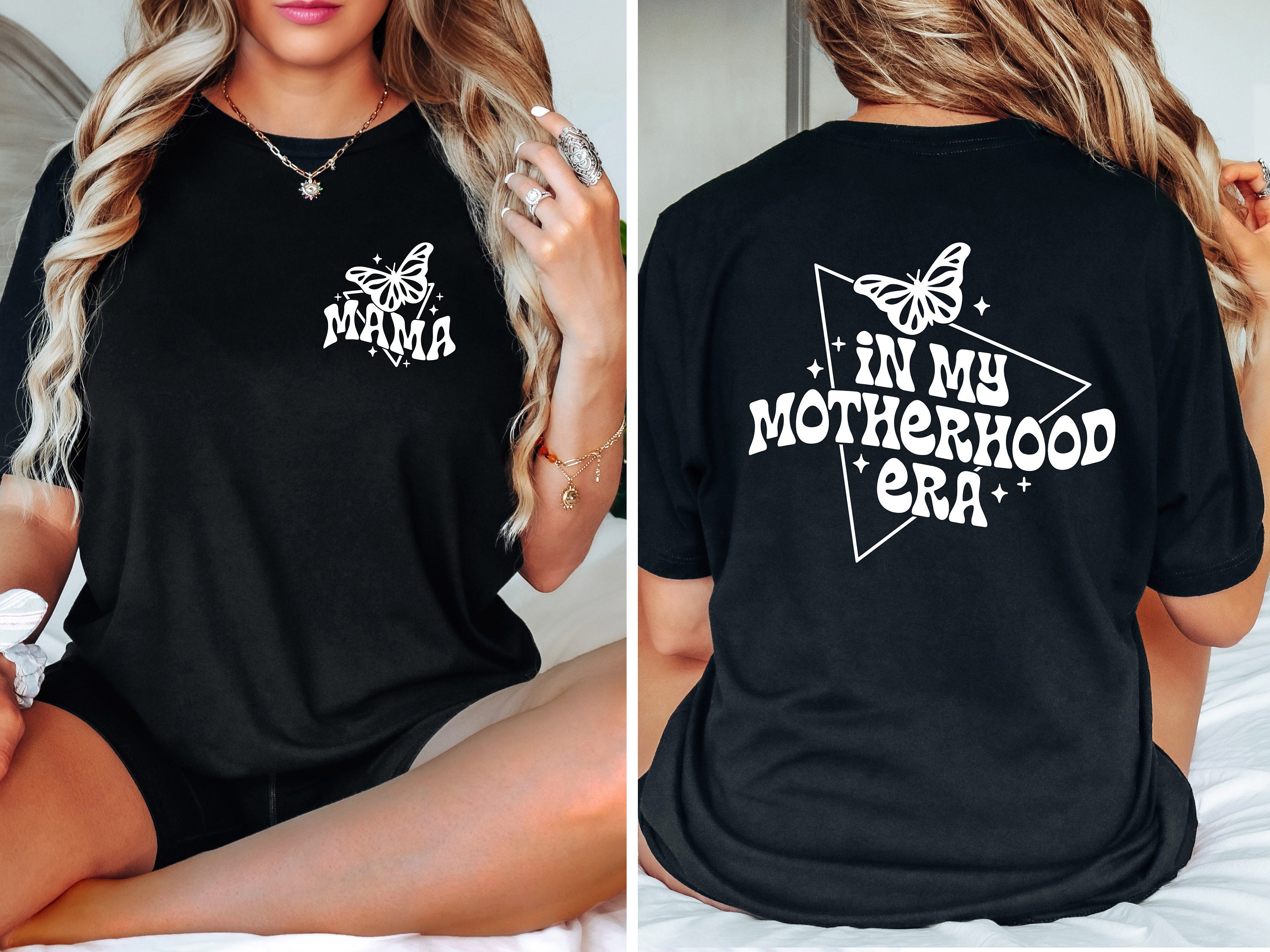 in my motherhood era shirt cute mom life t shirt new mom gift butterfly design motherhood some day top for moms hkquu scaled