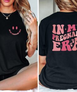 in my pregnant era shirt cute pregnancy tee for new mom baby reveal gift mothers day shirt for pregnant women d1cui