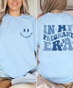 in my pregnant era shirt for new moms pregnancy tee baby reveal gift mothers day shirt for pregnant women qbail