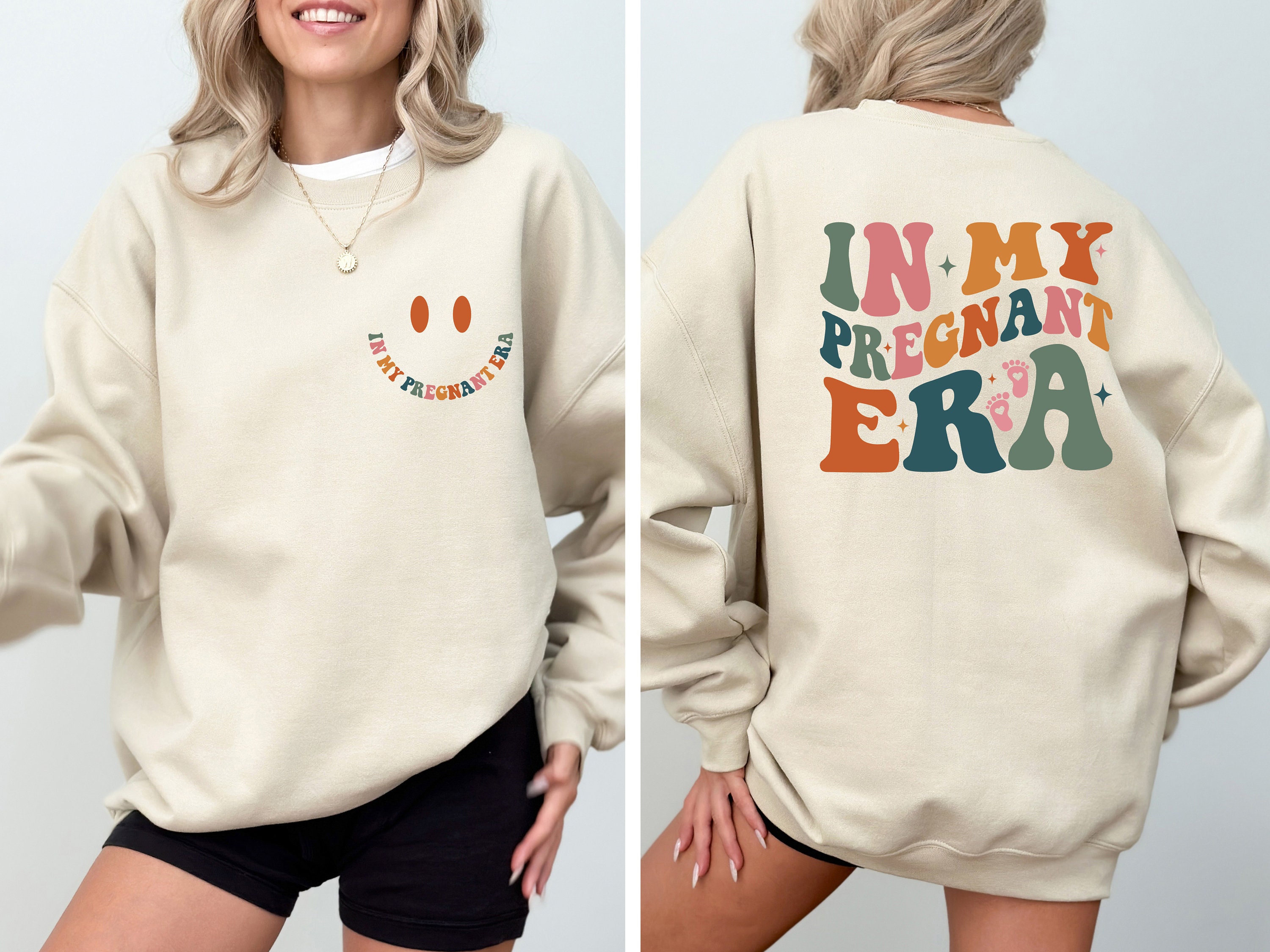 in my pregnant era shirt for new moms pregnancy tee cute baby reveal gift mothers day shirt for expecting mothers iw2hr scaled