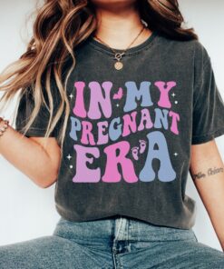 in my pregnant era shirt for pregnancy announcement and reveal cute mom to be shirt for mothers day and baby shower cnn4l