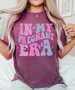 in my pregnant era shirt for pregnancy announcement and reveal cute mom to be shirt for mothers day and baby shower tzb3o