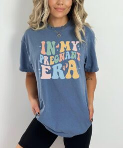 in my pregnant era shirt for pregnancy announcement and reveal mom to be shirt for mothers day and baby shower gcmox