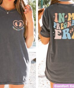 in my pregnant era shirt for pregnancy announcement mom to be shirt unique mothers day gift baby shower reveal ubxk5