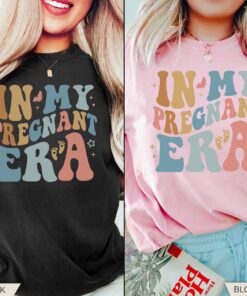 in my pregnant era shirt for pregnancy reveal and announcement best mom ever shirt for mothers day gifts nqevn