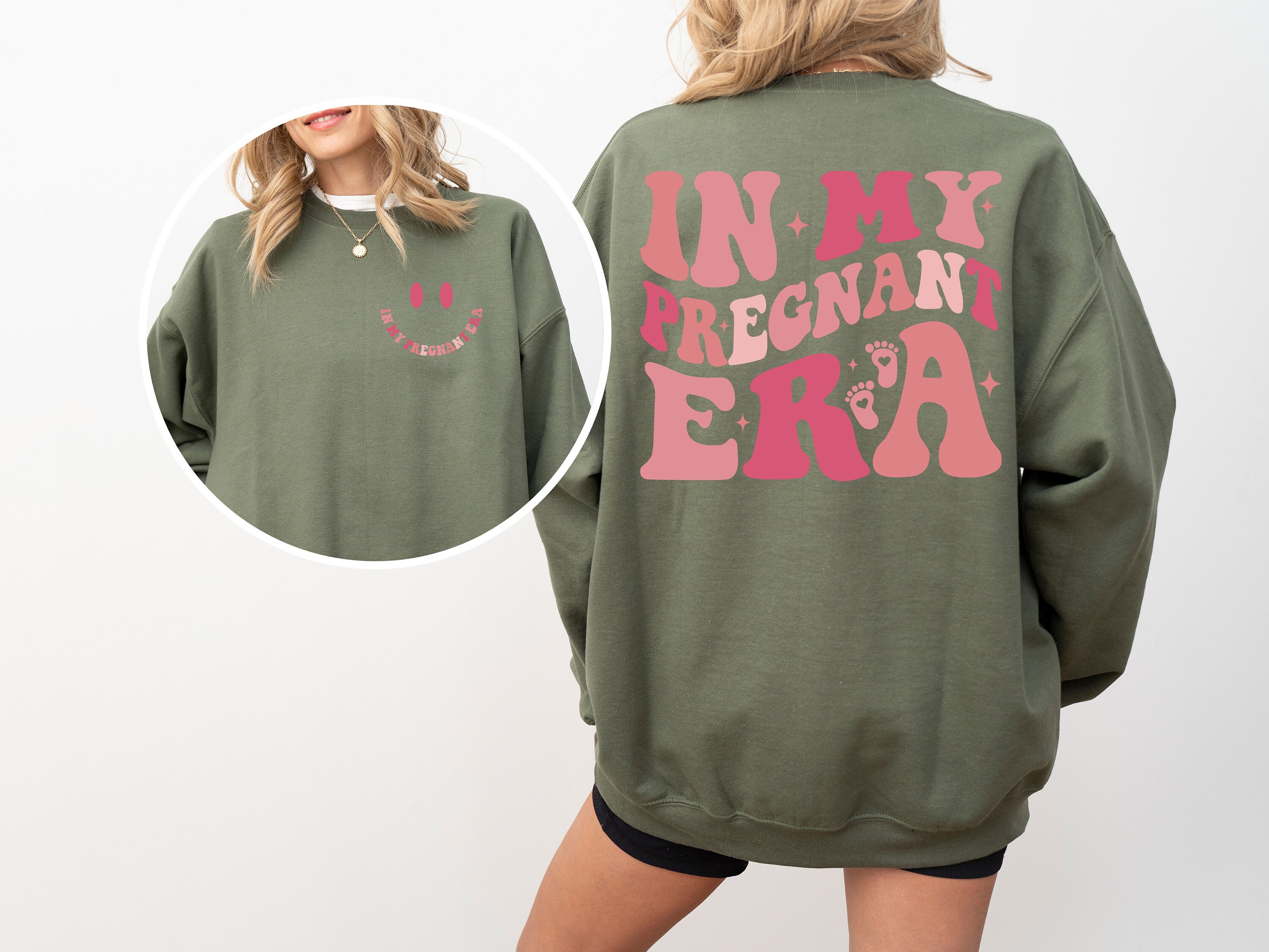 in my pregnant era sweatshirt for expecting moms baby reveal gift mothers day shirt new mom t shirt lqax6 scaled