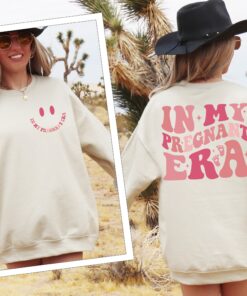 in my pregnant era sweatshirt for expecting moms baby reveal gift mothers day shirt new mom t shirt zhgtu