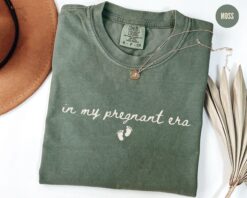 in my pregnant era t shirt for expecting moms funny pregnancy reveal tee baby announcement ideas ow6cm