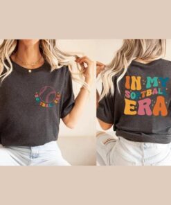 in my softball era shirt for softball players funny sports team tee game day vibes softball lover sweatshirt mzxoo