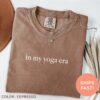 in my yoga era shirt for moms yoga lover fitness workout meditation shirt for women exercise apparel fhbxi