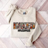 Inked Mama Sweatshirt Tattoo Mom T-Shirt Cool Tattoo Mama Clothing for Stylish Moms and Mothers Day Gifts