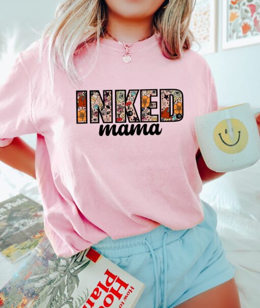 inked mama sweatshirt tattoo mom t shirt cool tattoo mama clothing for stylish moms and mothers day gifts zsyzz scaled